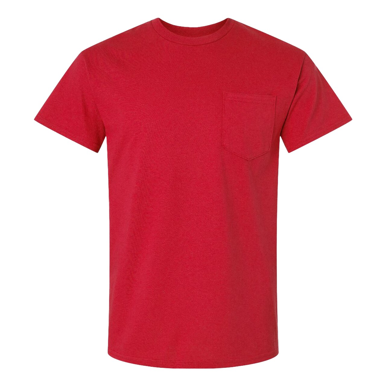 Gildan Ultra Cotton Pocket T-Shirt Blanks, Unisex Short Sleeve Crewneck Craft Tees
